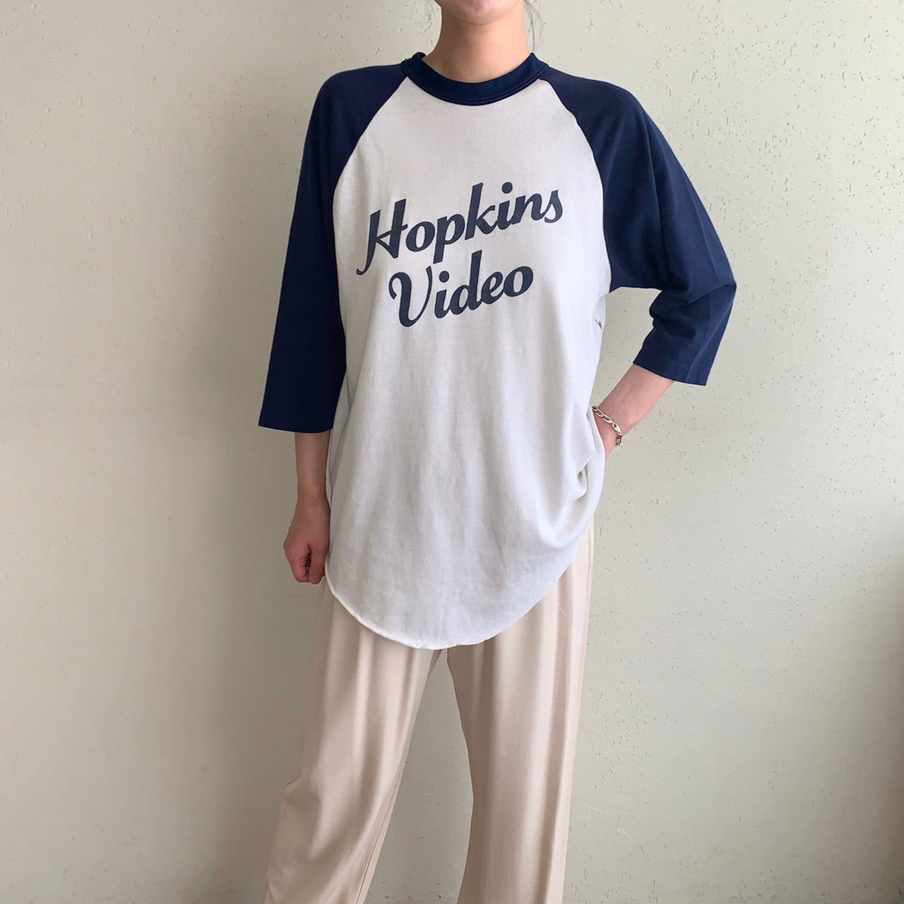 80s Raglan Sleeve T-shirt Made in USA