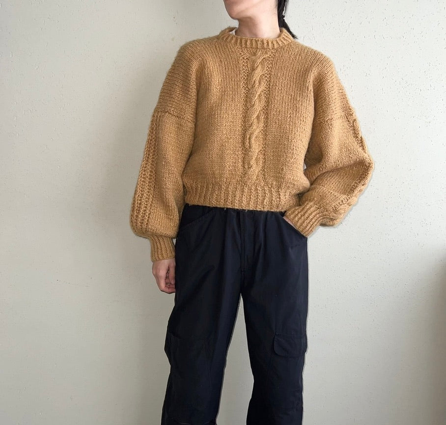 80s Cropped Knit