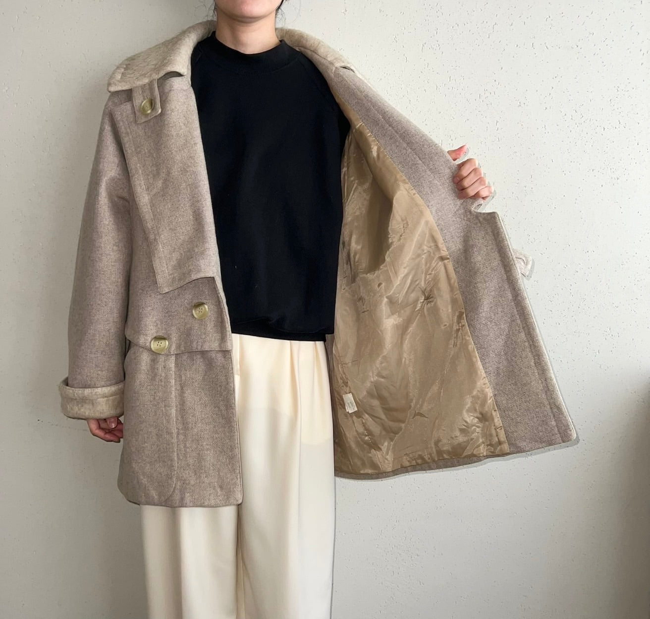 80s Wool Jacket Made in Italy