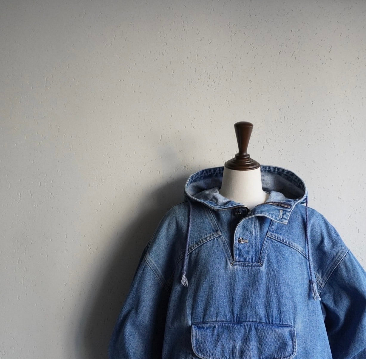 90s Denim Pullover Jacket