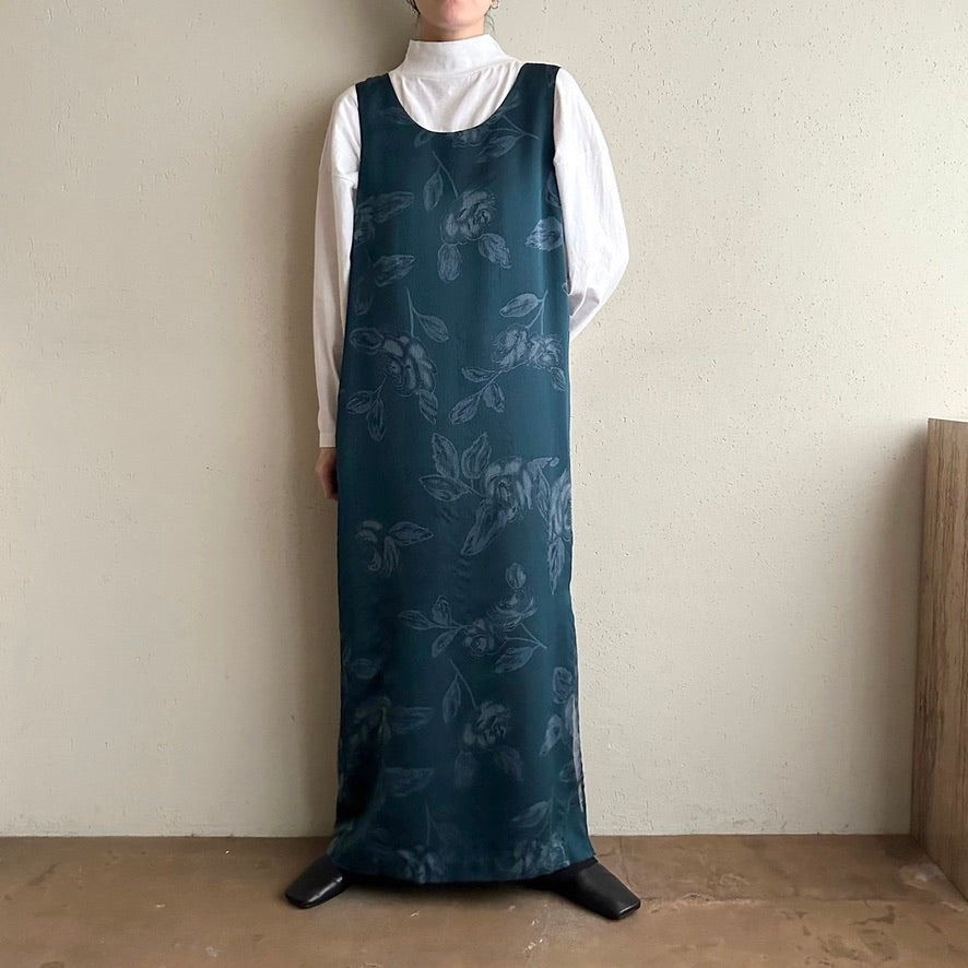 90s Printed Sleeveless Dress