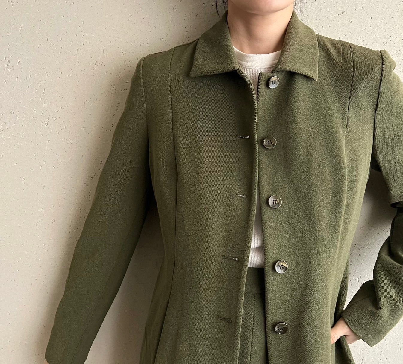 90s Green Two-Piece