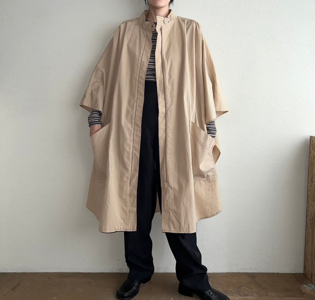 90s Poncho Made in USA