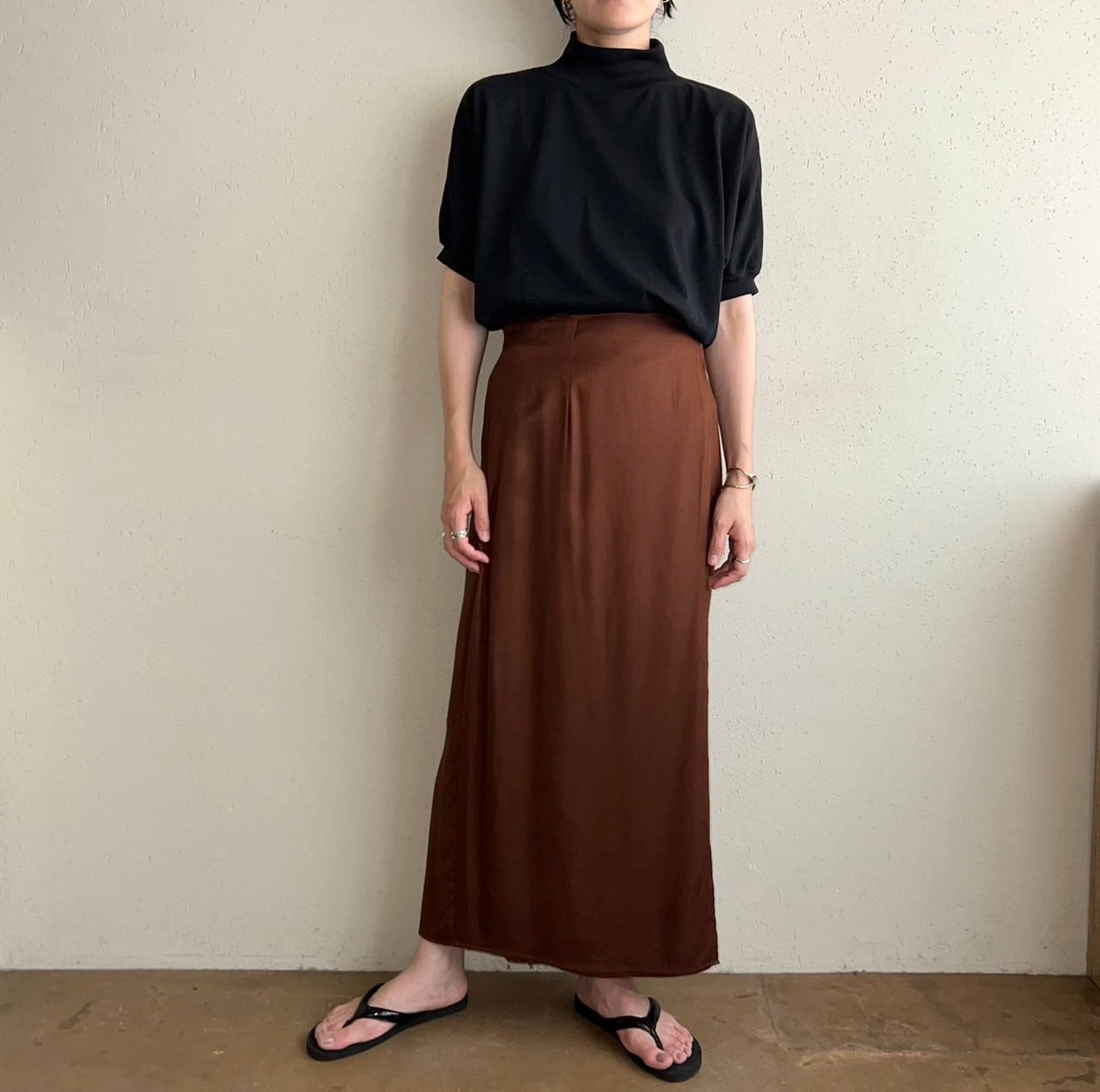 90s Rayon Skirt