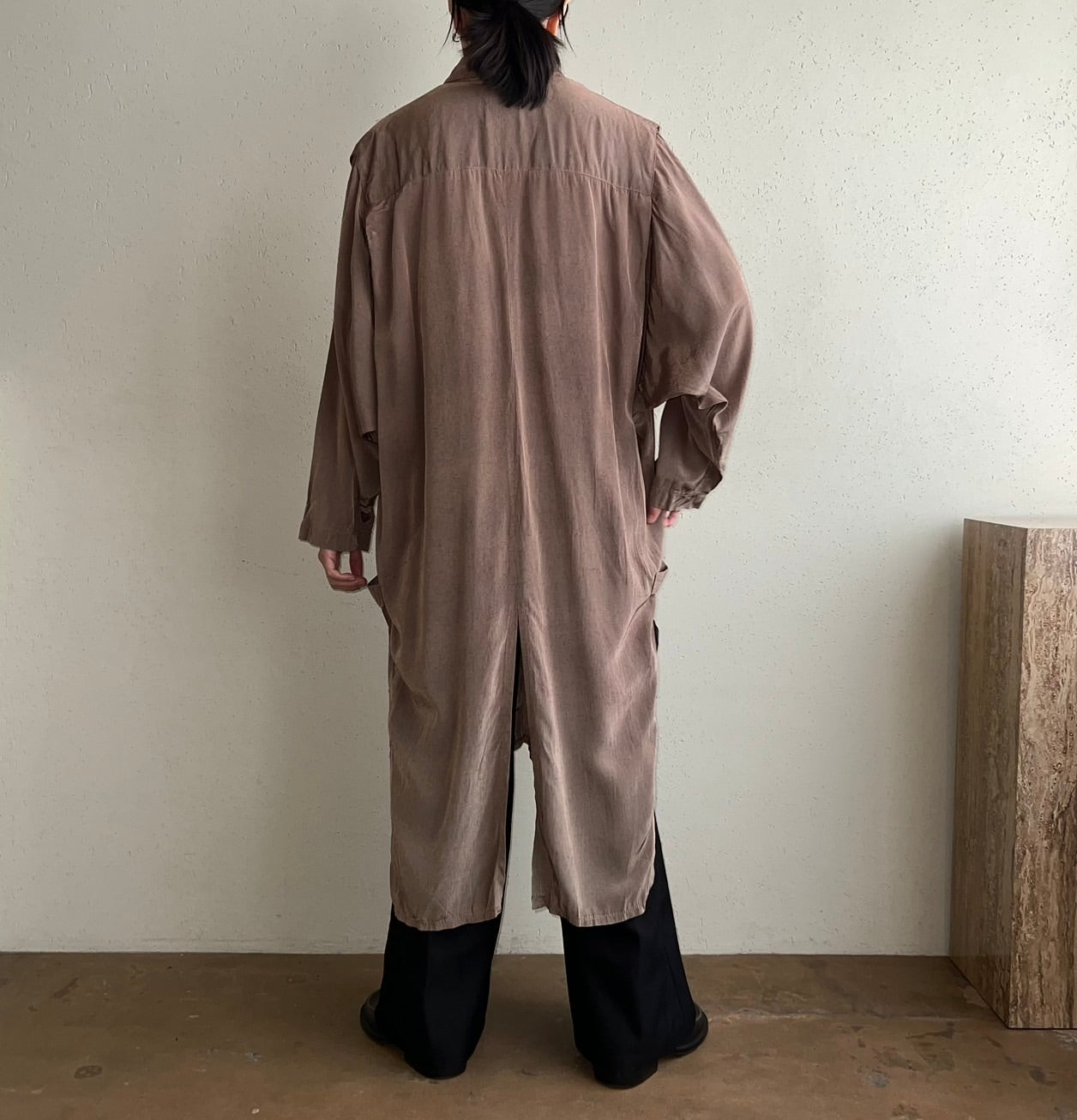 80s Designed Shirt Dress