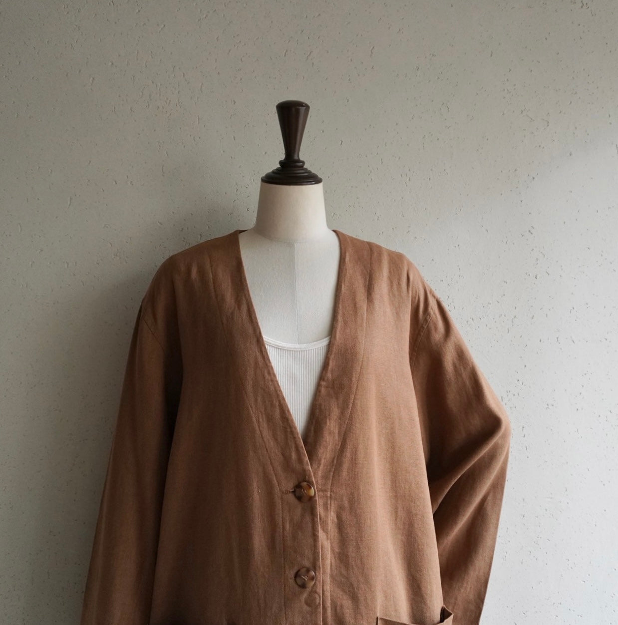 90s Linen Jacket,Blouse