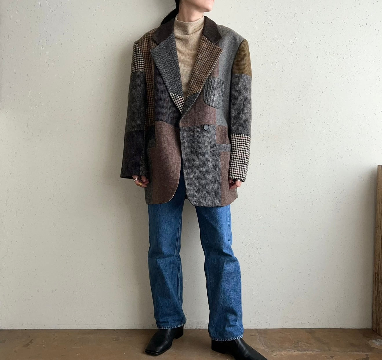 90s Patchwork Jacket