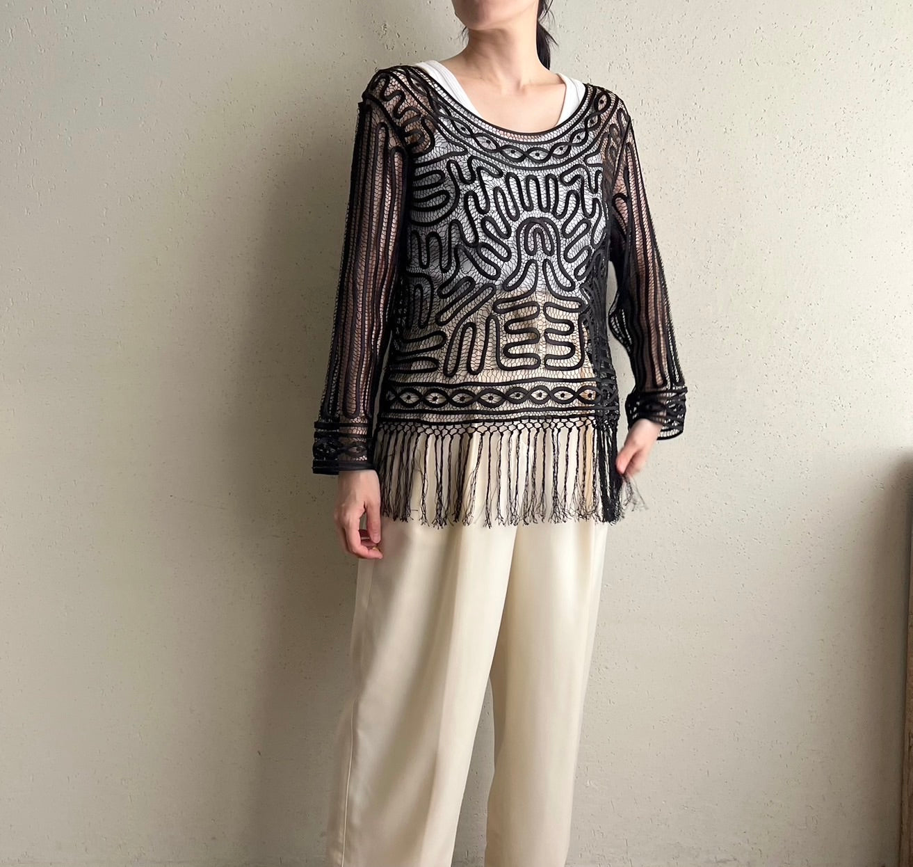 Fringe Design Top