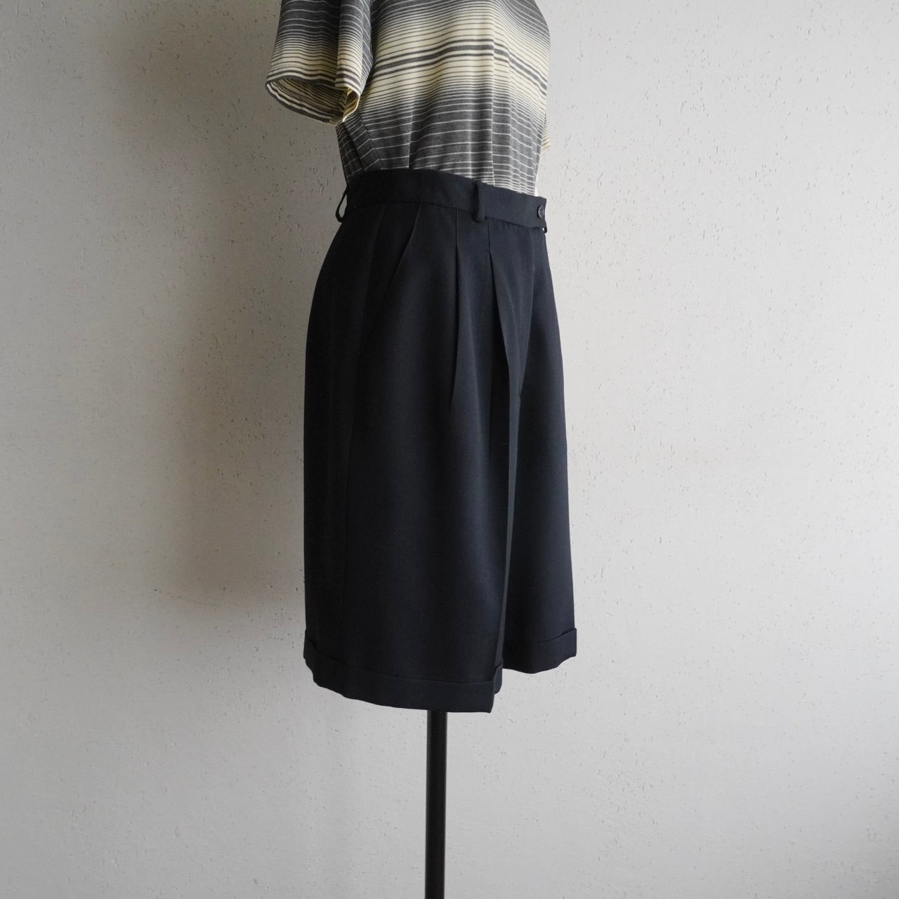 90s "amanda fielding" Wool Shorts Made in USA