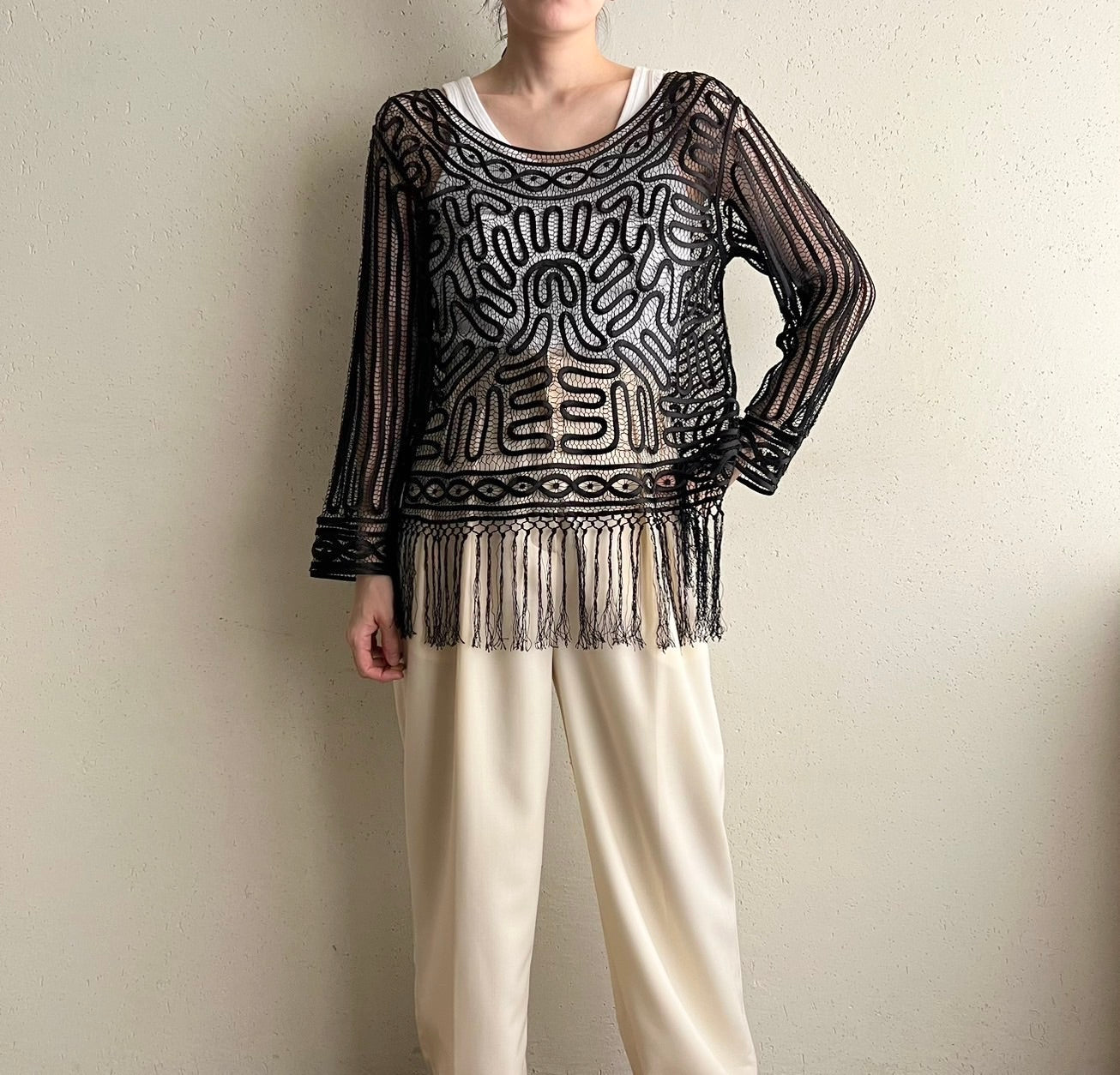 Fringe Design Top