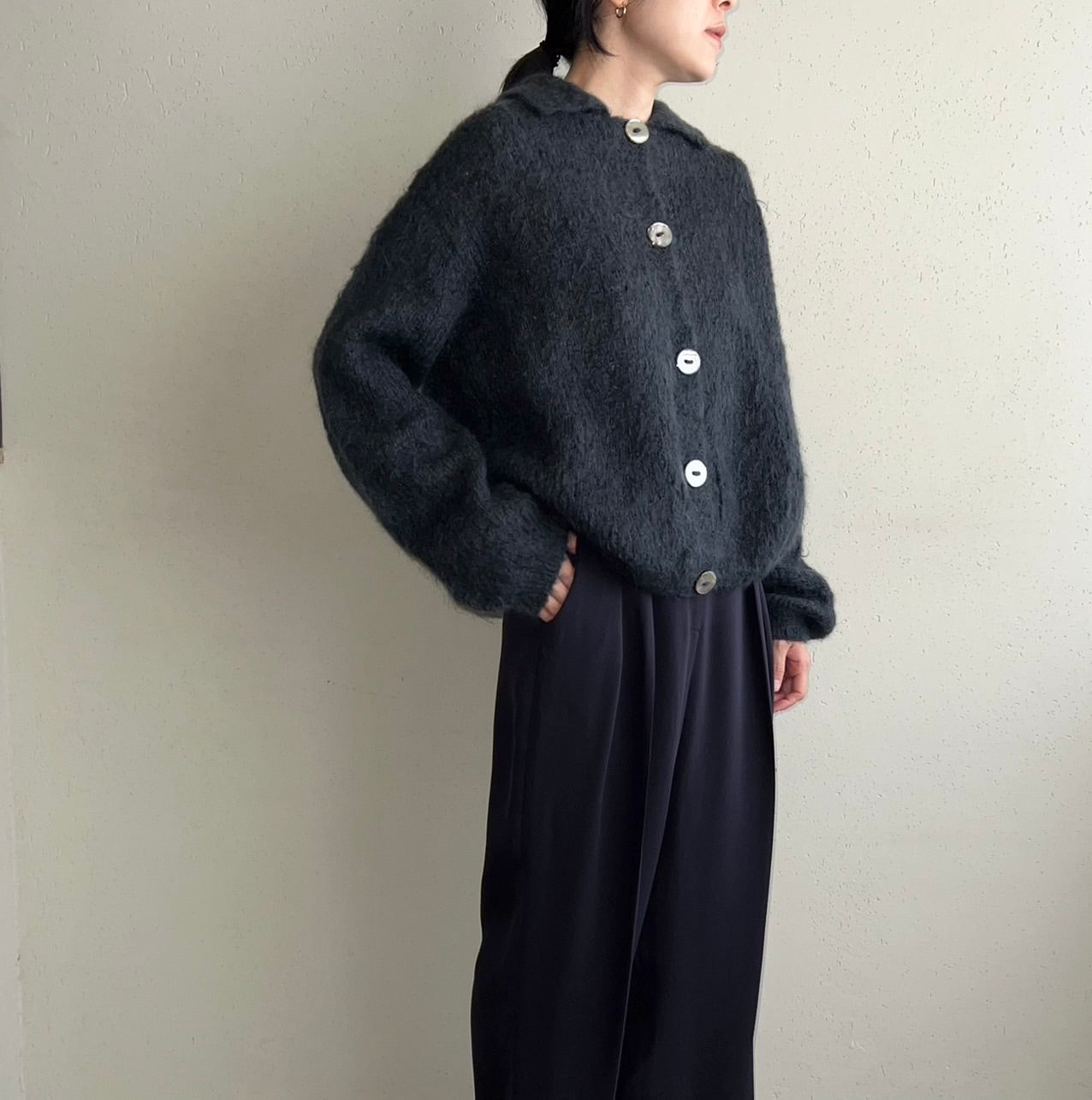 80s Knit Cardigan,jacket