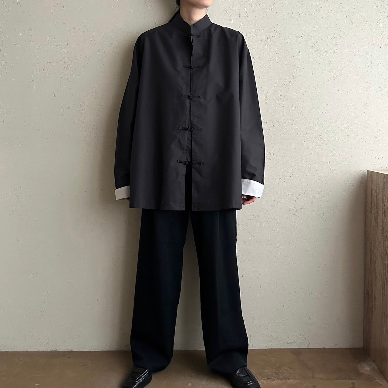 90s Asian Design Shirt Jacket