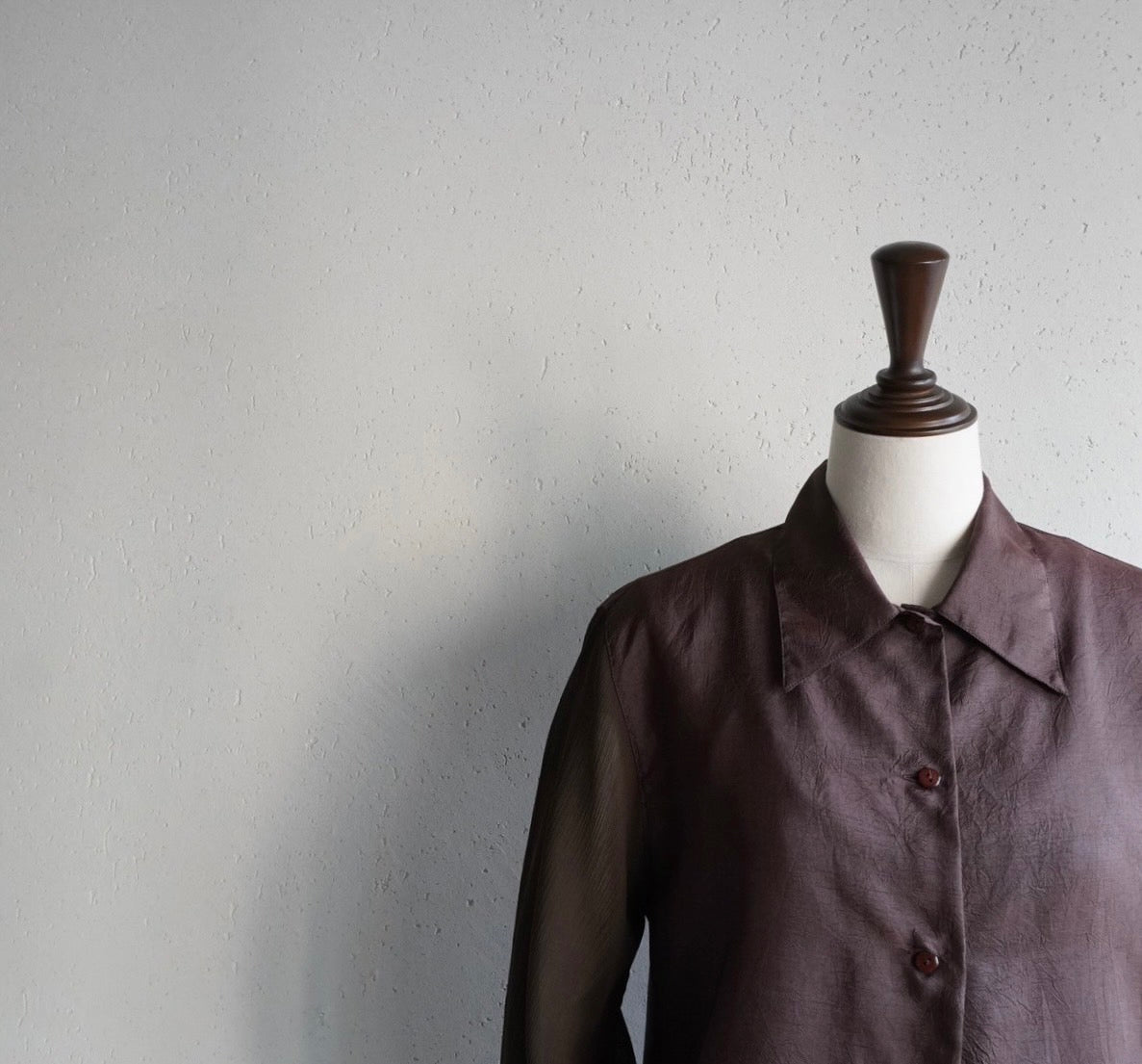 90s Brown Shirt Made in Italy