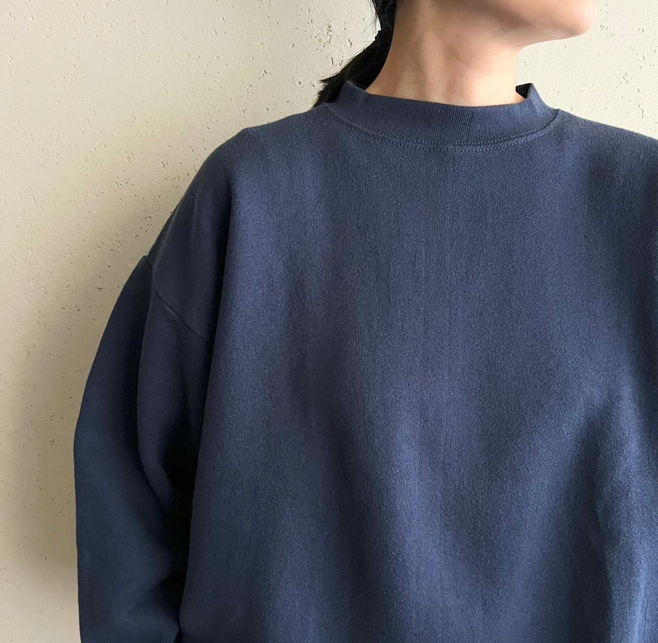 90s Navy Sweater Made in USA