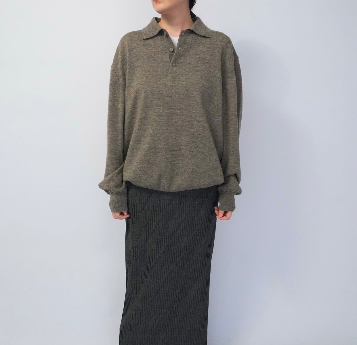 90s Wool Top Made in Italy