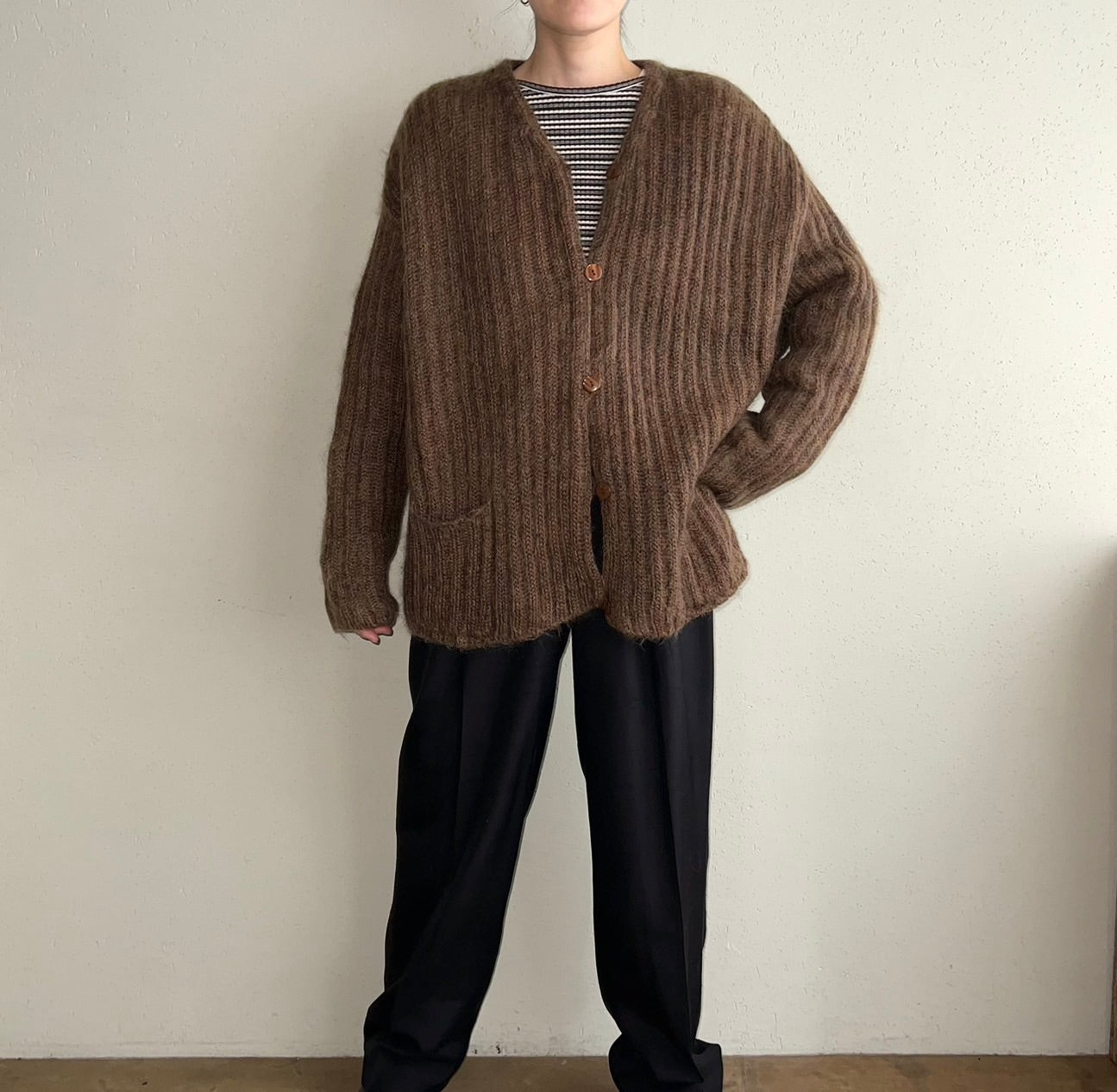 90s Mohair Knit Cardigan