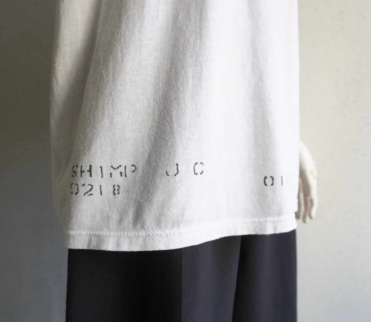 90s Printed Ringer T-shirt Made in USA