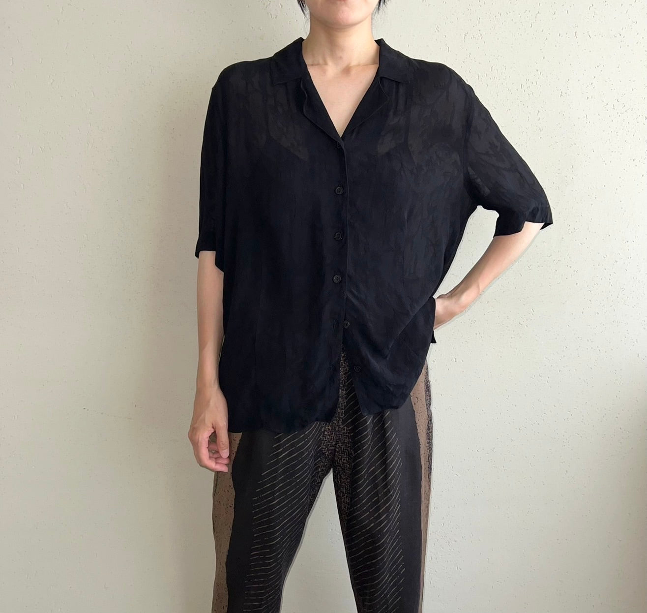 90s EURO Sheer Shirt