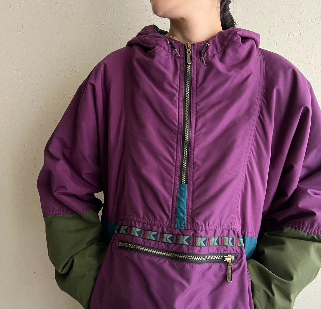80s "L.L.Bean " Nylon Jacket Made in USA