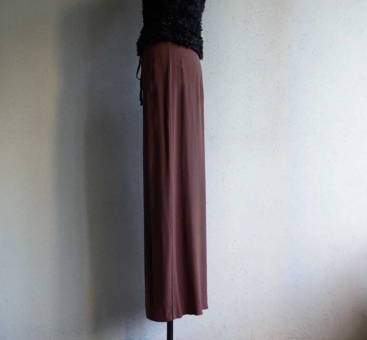 90s Brown Wide Pants