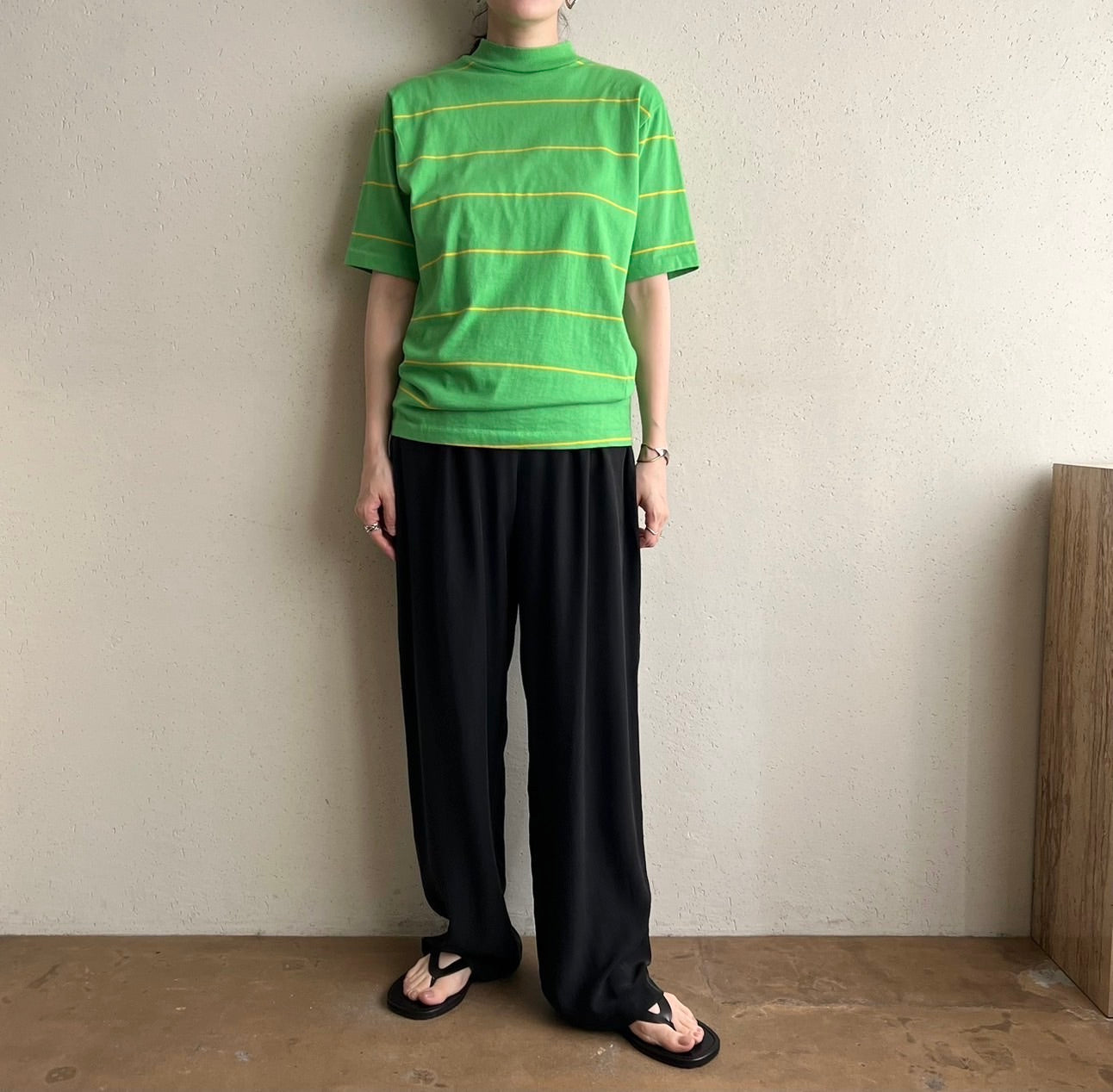90s Striped T-shirt Made in USA