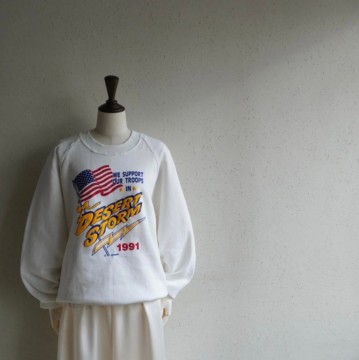 90s Printed Sweater Made in USA