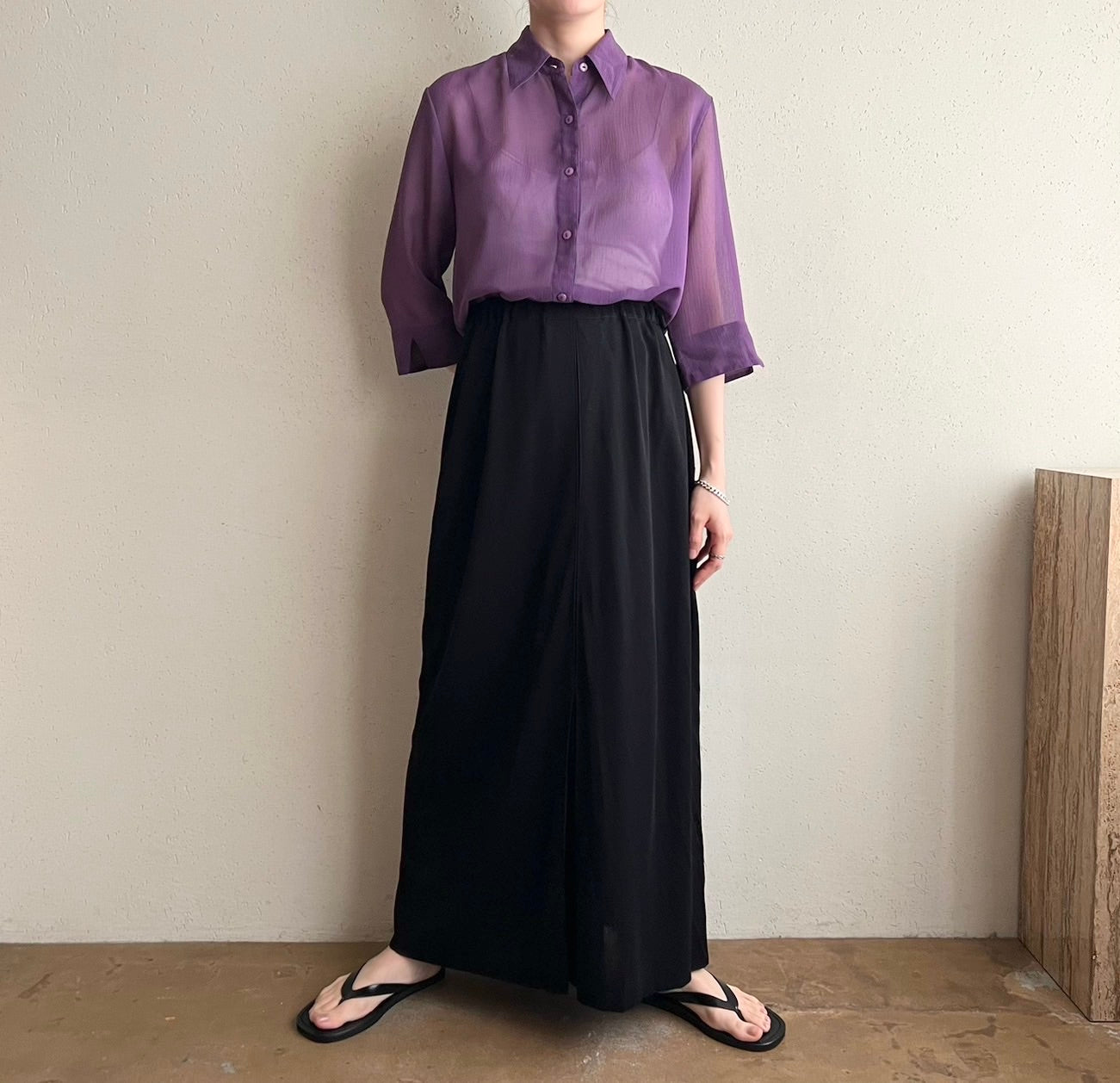 90s EURO Sheer Shirt