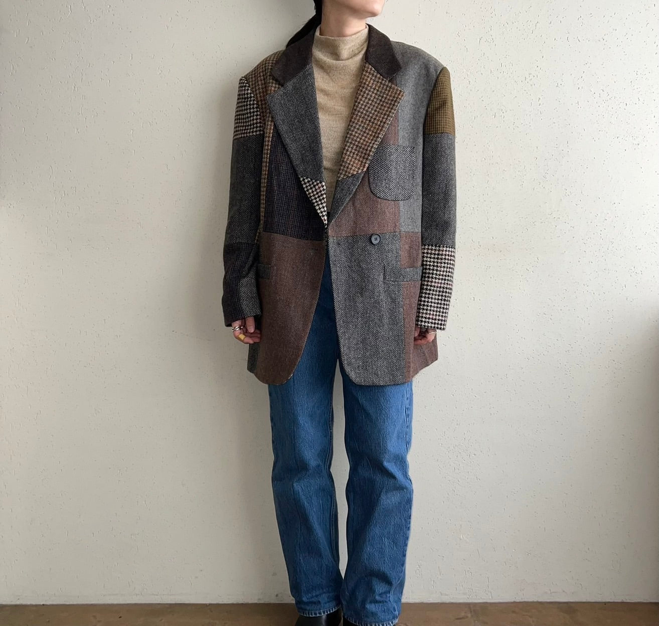 90s Patchwork Jacket