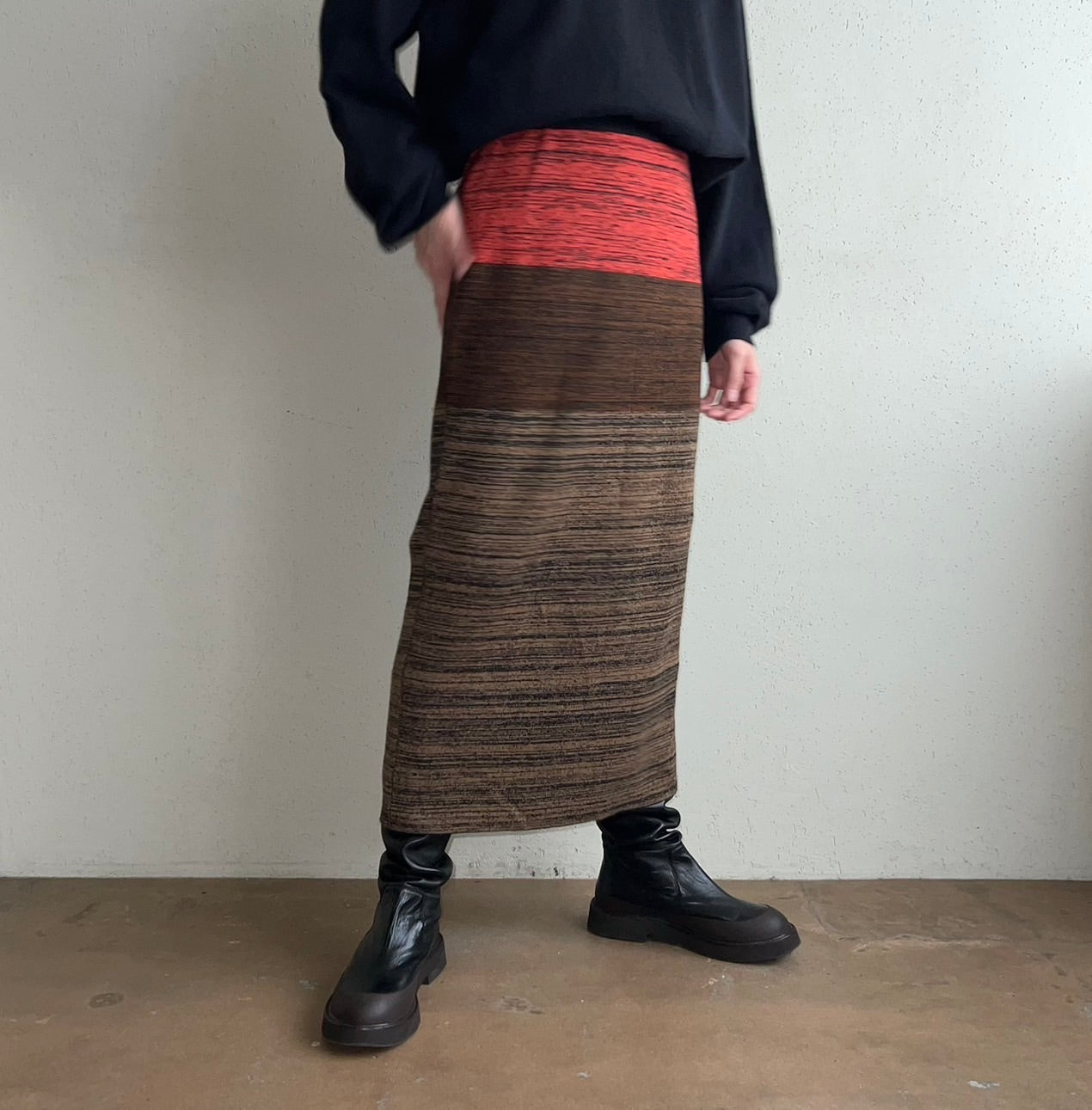 90s Knit Skirt Made in Italy