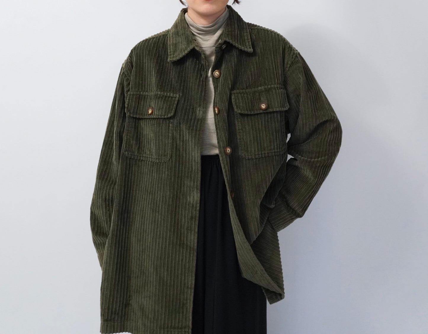 90s Corduroy Shirt, Jacket