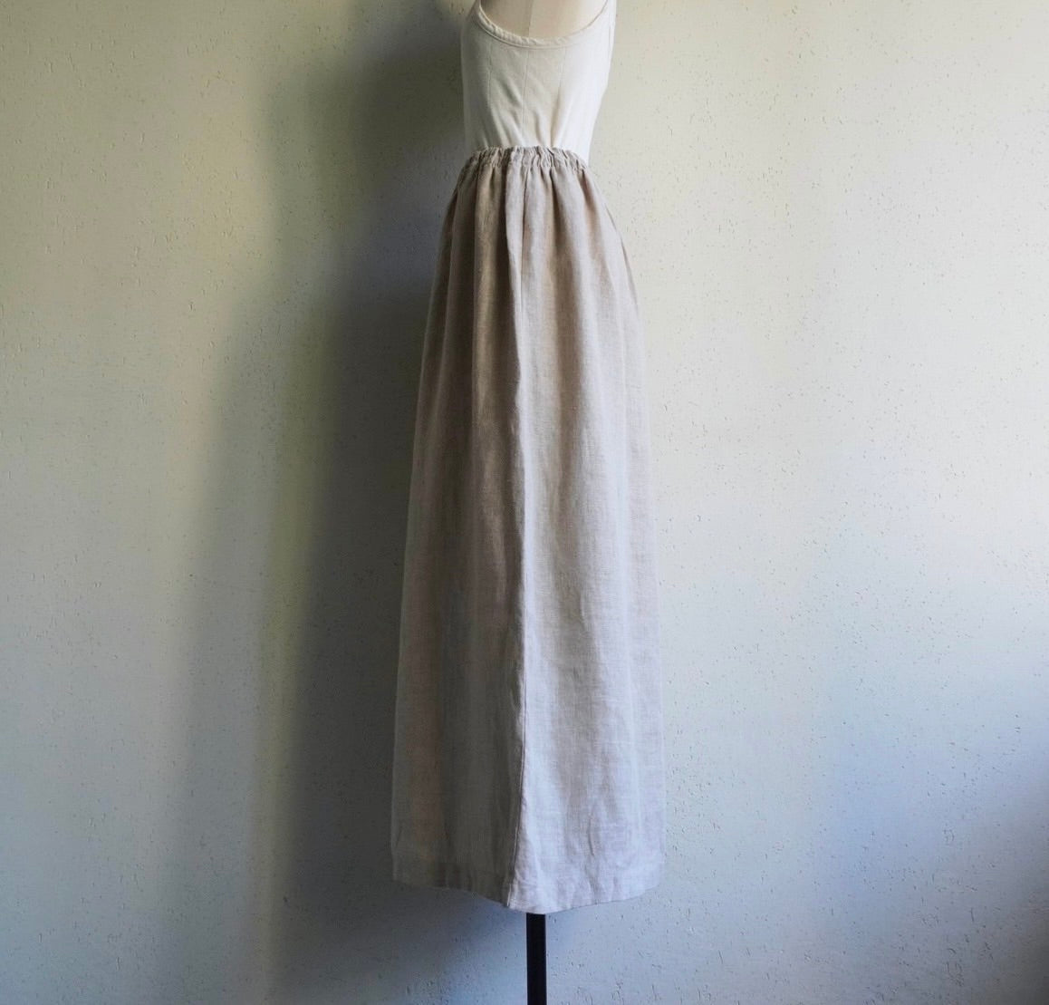80s EURO Linen Skirt