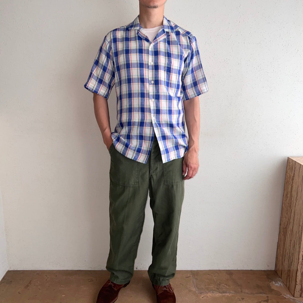 80s McGREGOR Plaid Shirt
