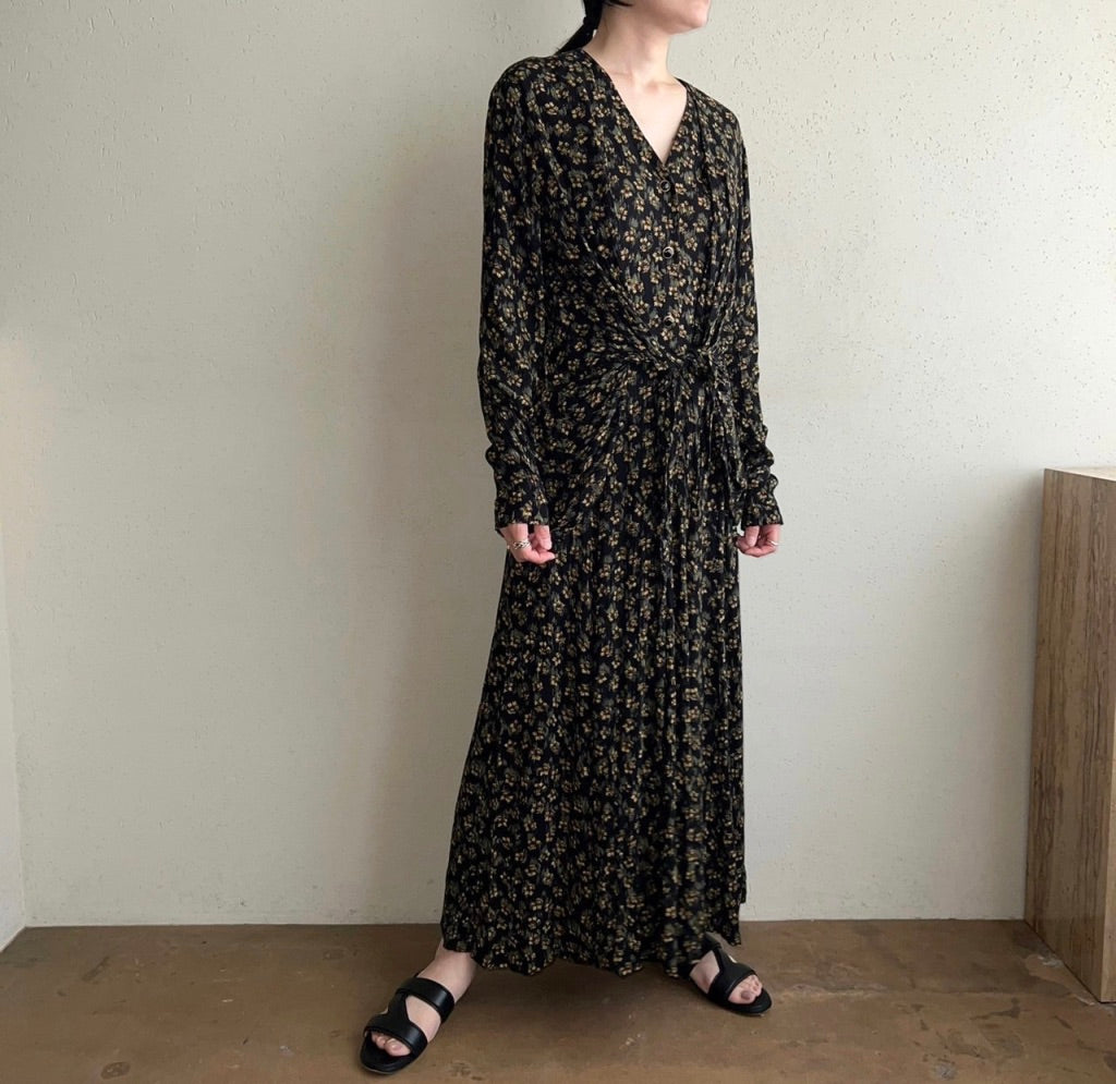 90s Rayon Dress Made in USA