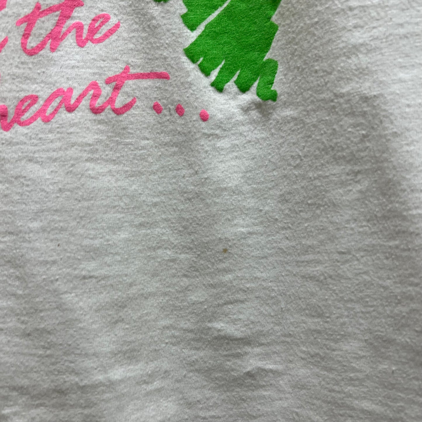 80s Printed Long Sleeves T-shirt Made in USA