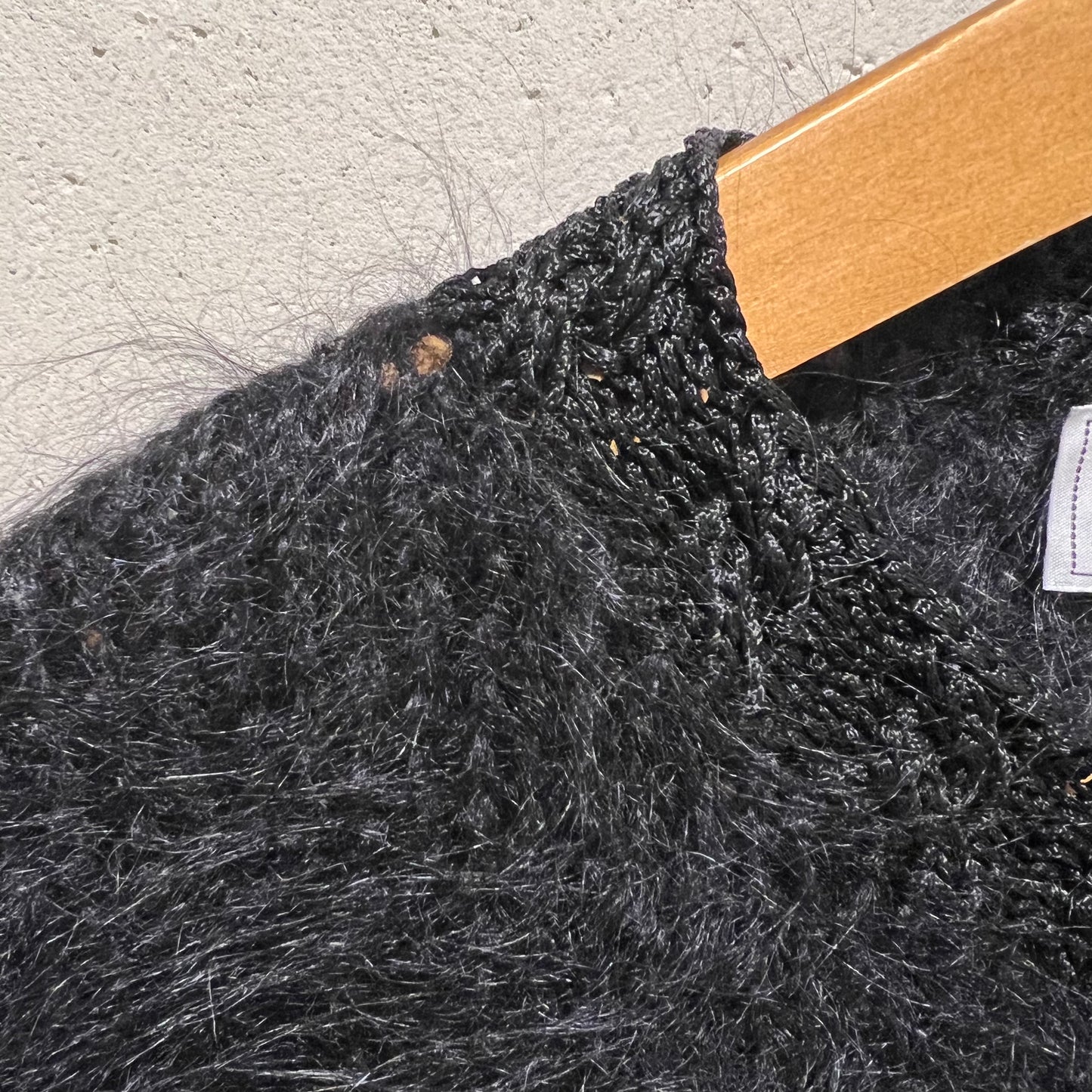 90s Mohair Knit Cardigan Made in Italy