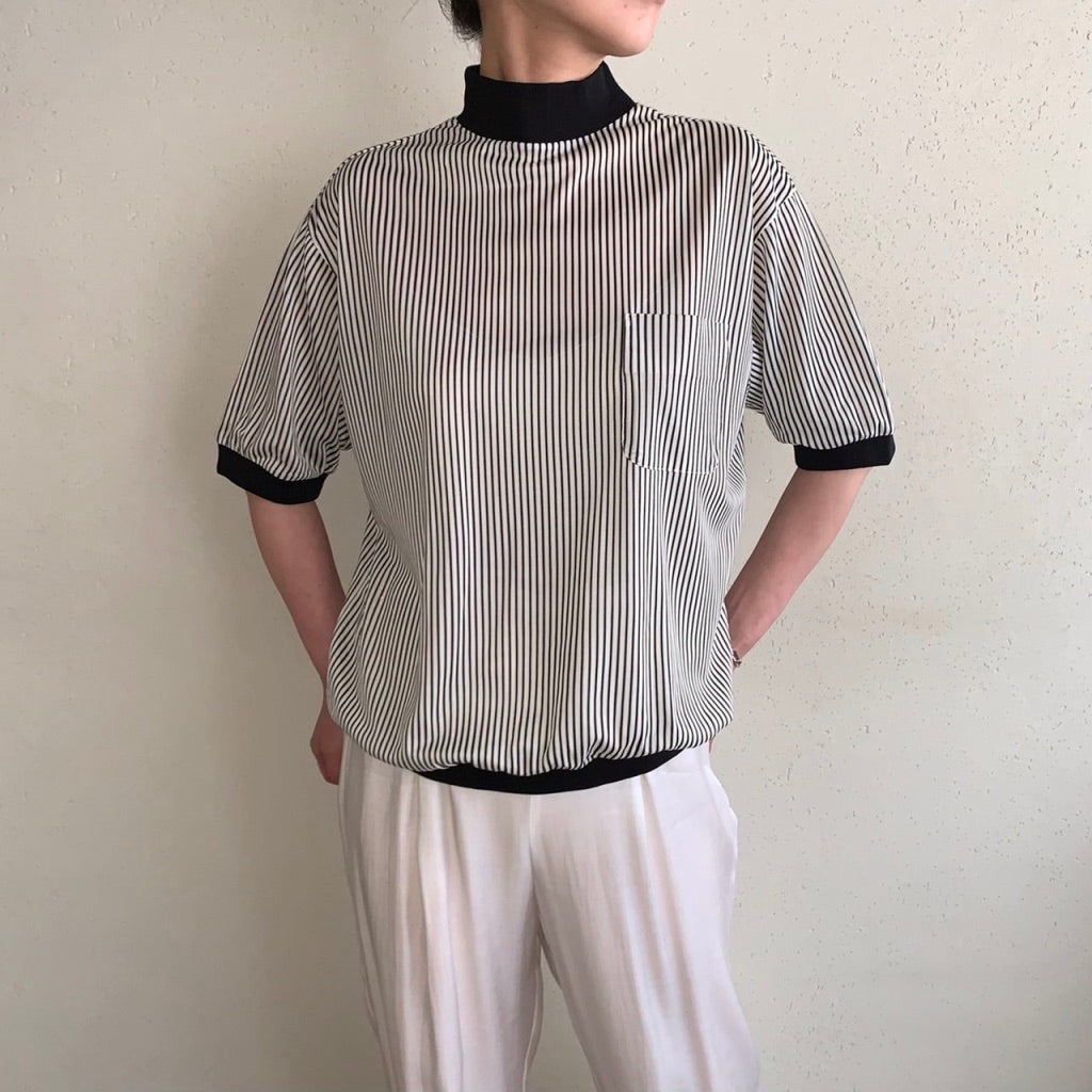 80s "ARROW"Stripe Top