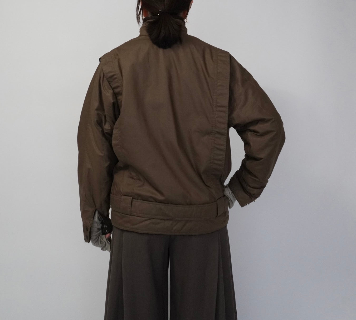 80s EURO Belted Jacket