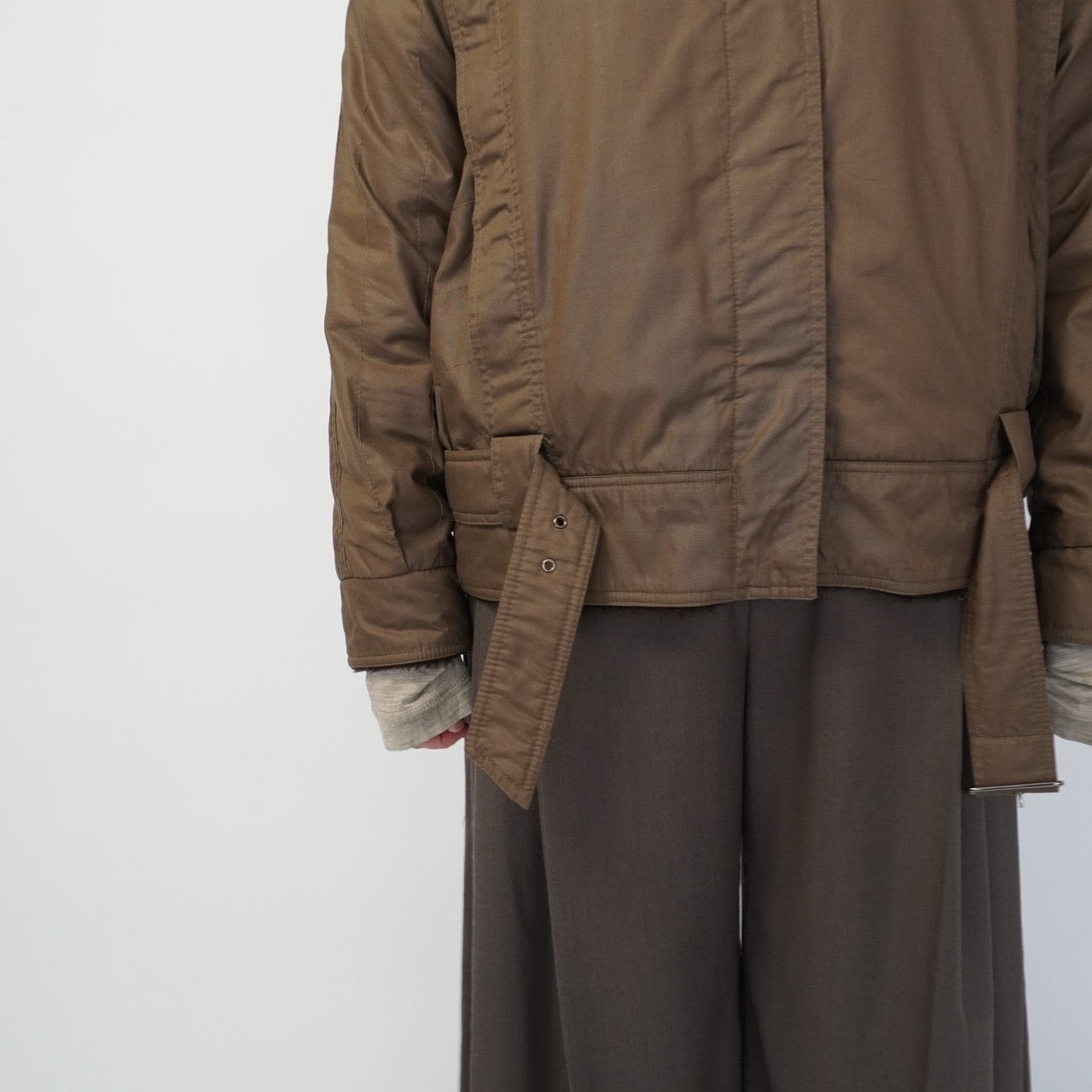 80s EURO Belted Jacket