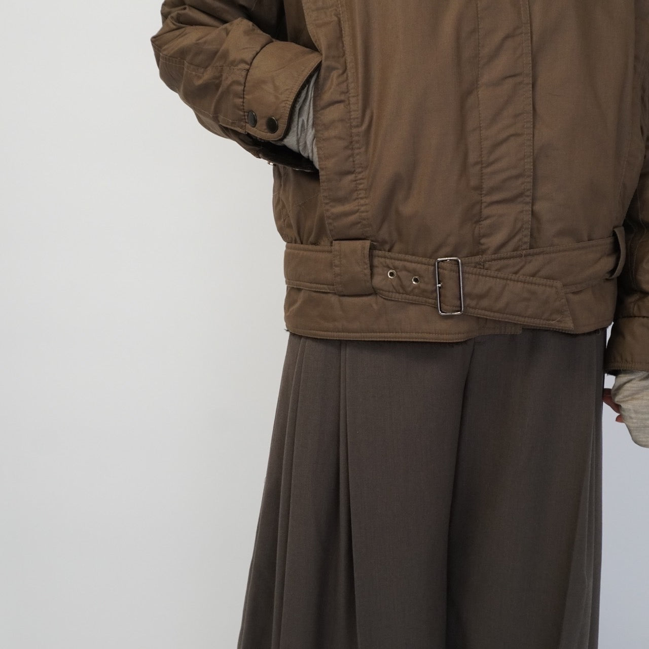 80s EURO Belted Jacket