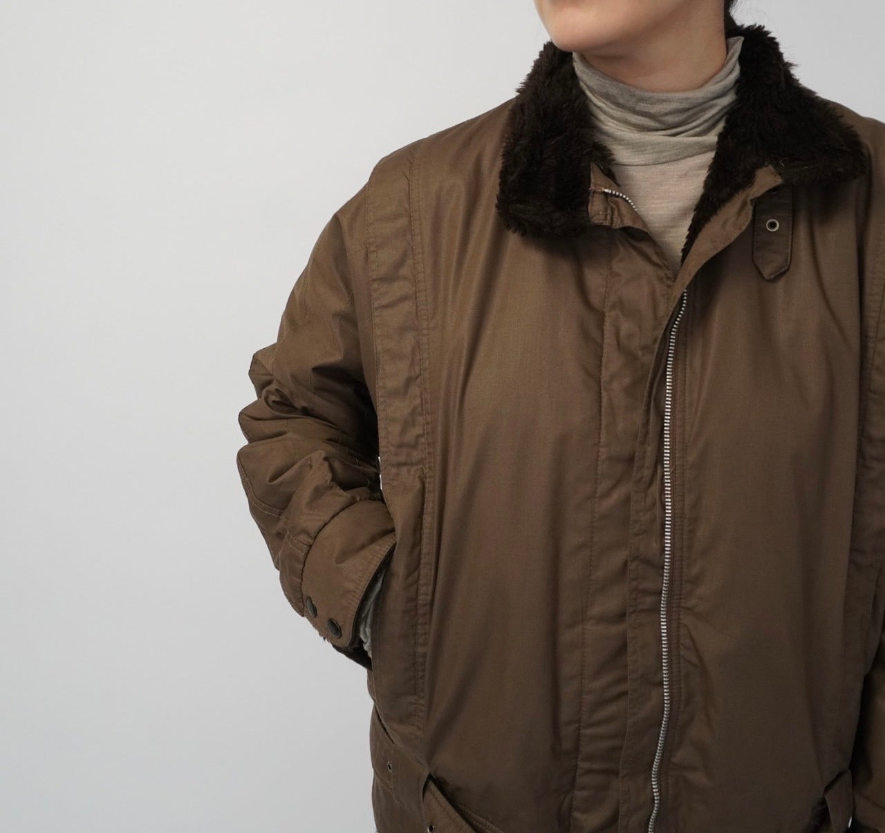80s EURO Belted Jacket