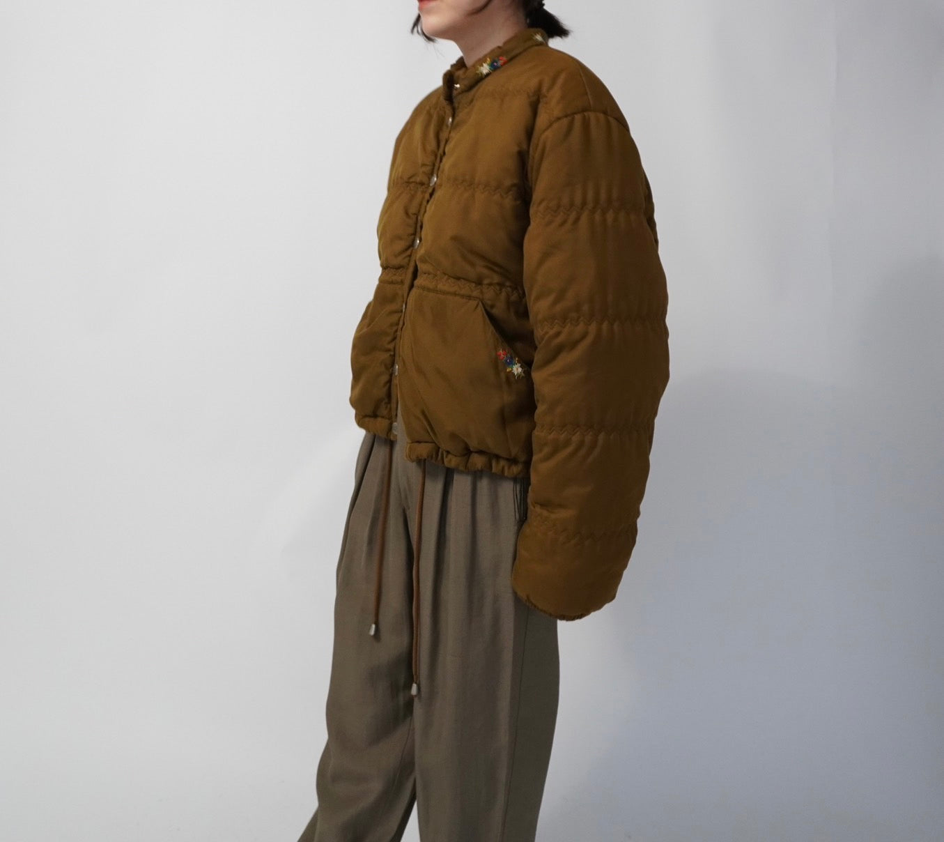 90s Embroidery Jacket Made in Italy
