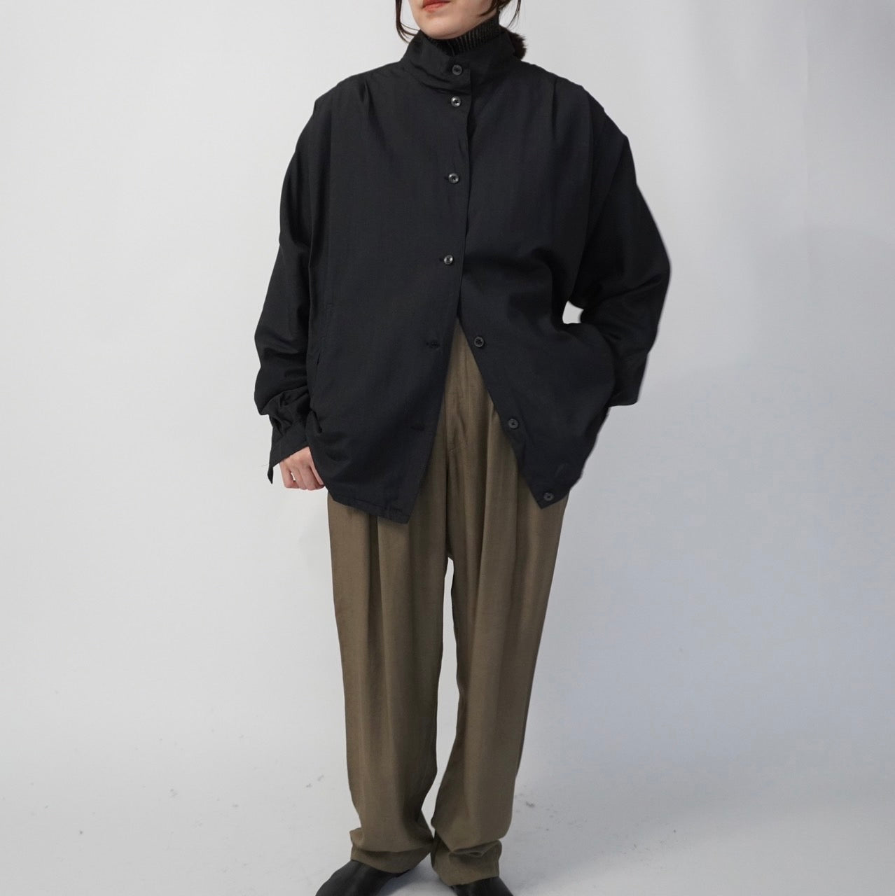 90s Silk Dolman Sleeve Jacket
