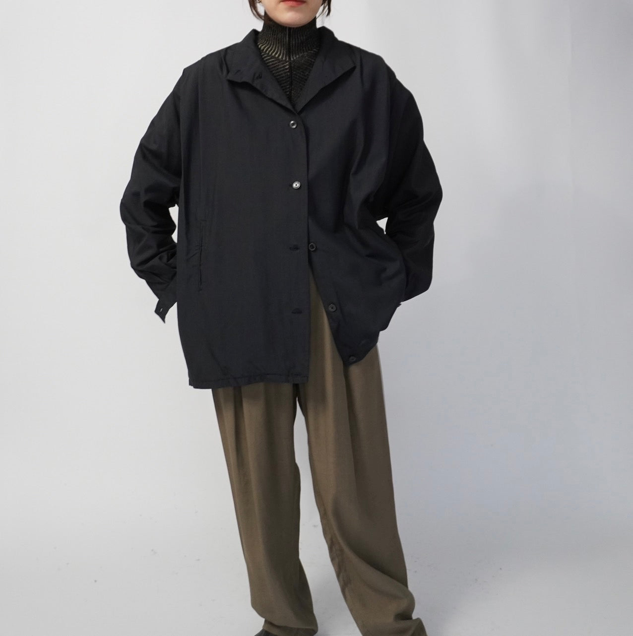 90s Silk Dolman Sleeve Jacket