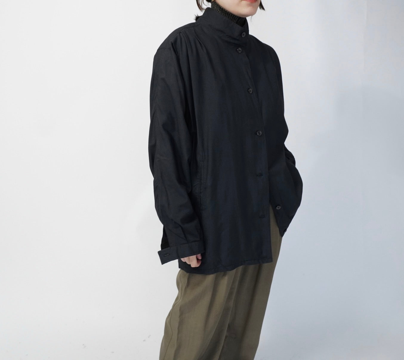 90s Silk Dolman Sleeve Jacket