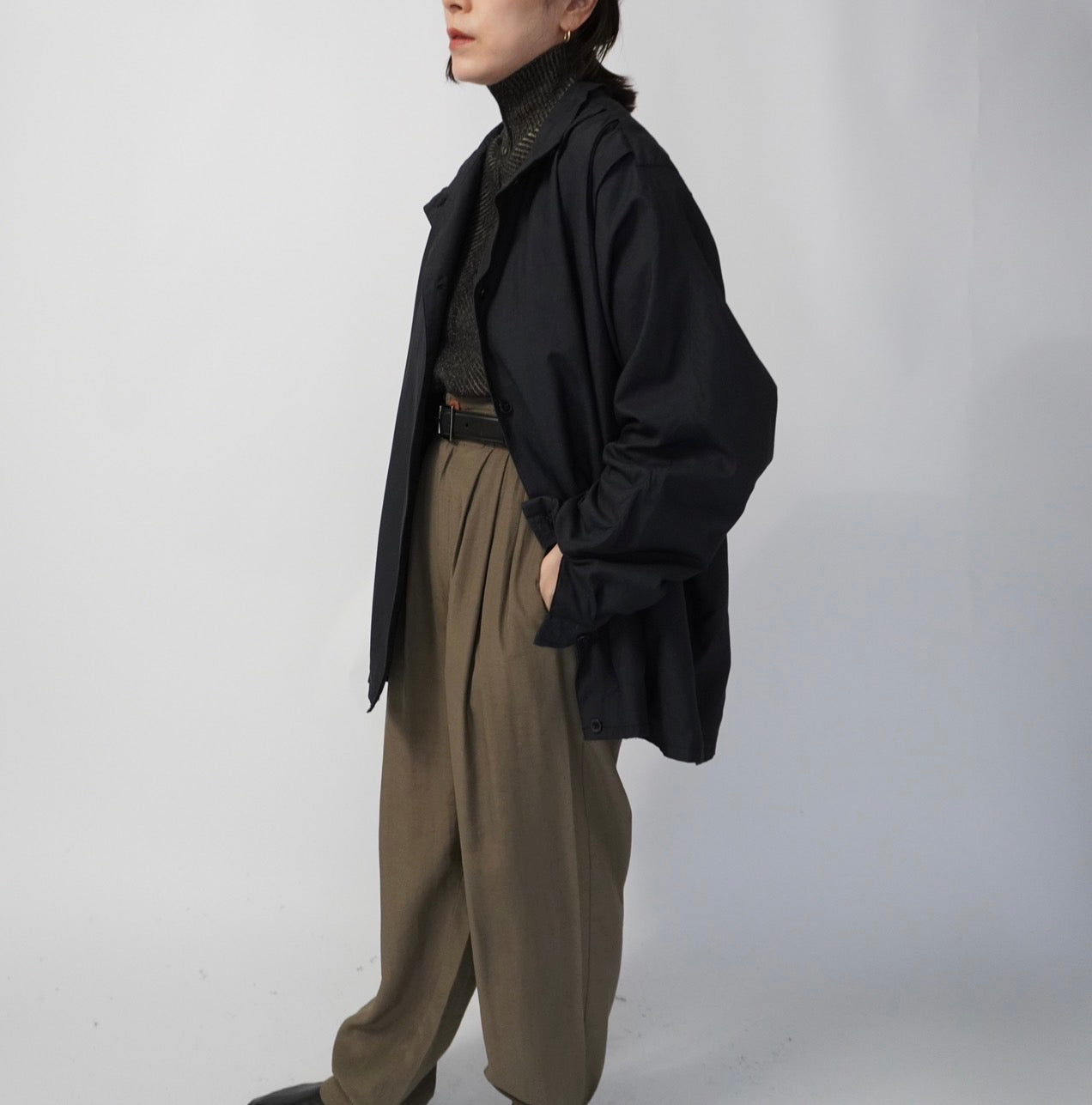 90s Silk Dolman Sleeve Jacket