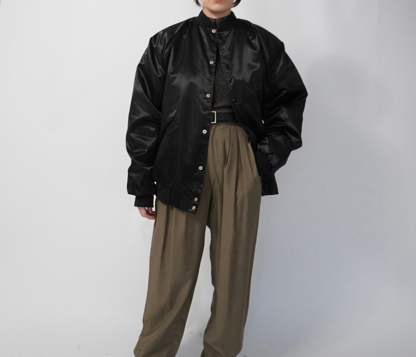 90s Black Jacket Made in USA