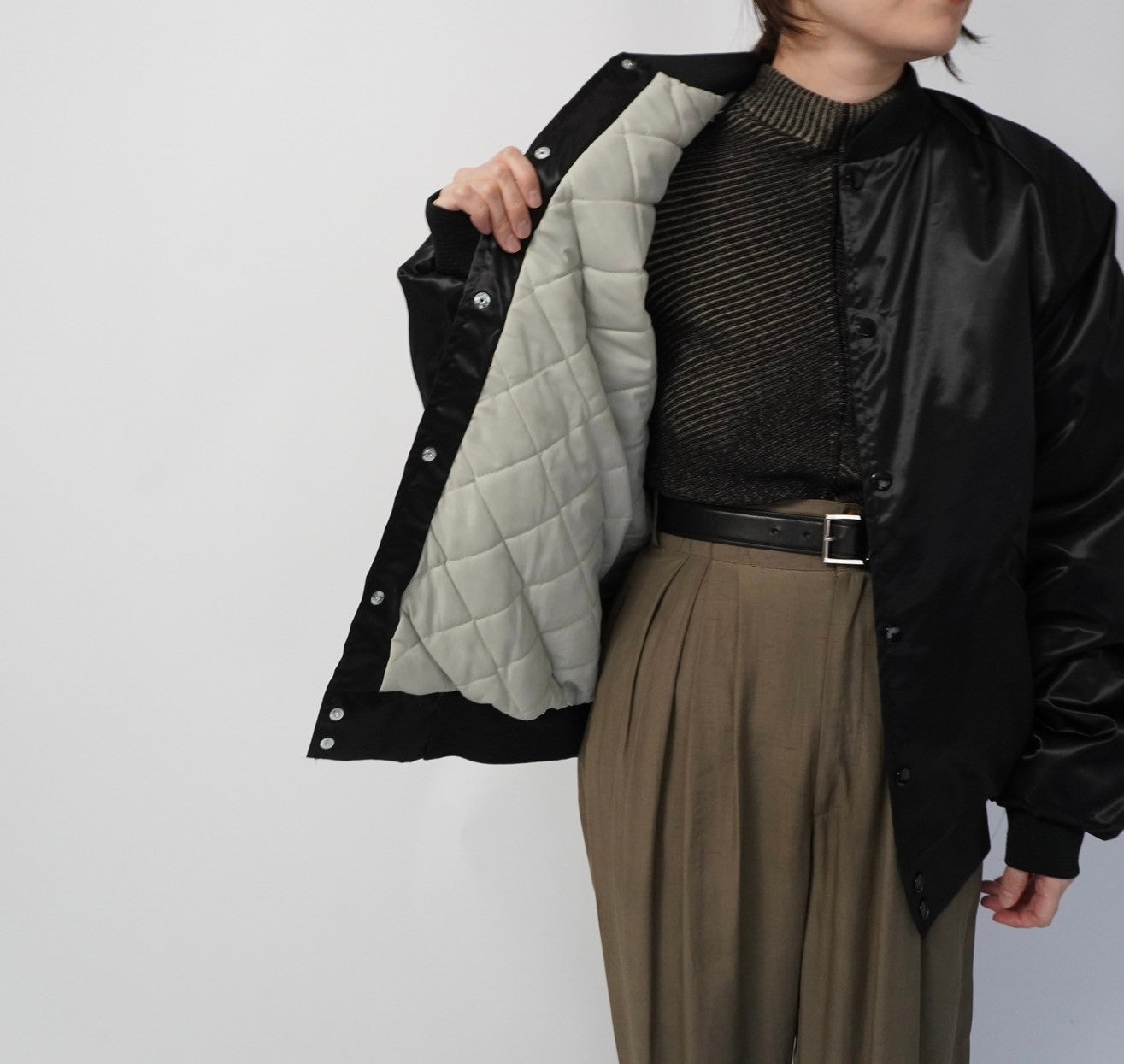 90s Black Jacket Made in USA