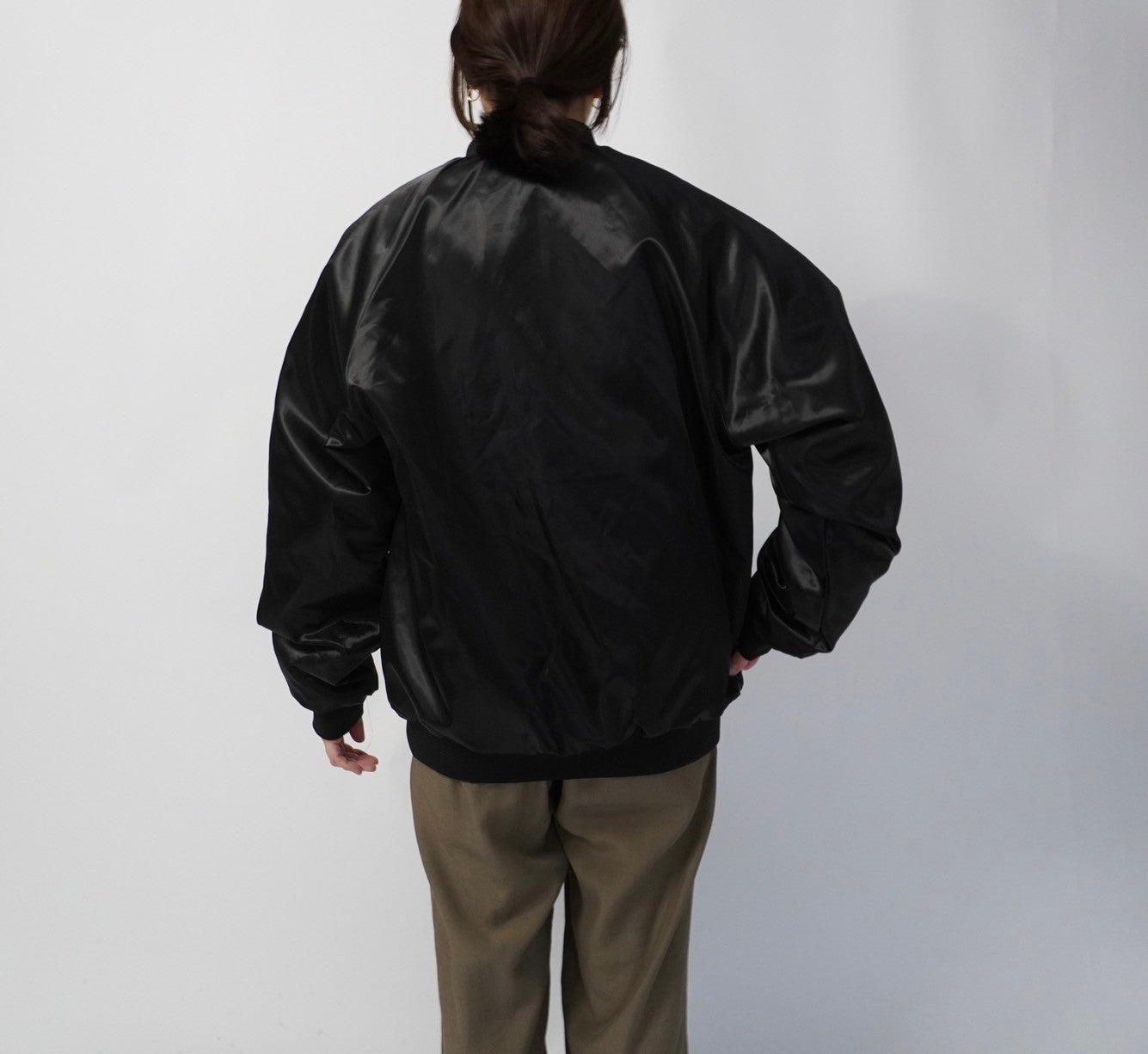 90s Black Jacket Made in USA