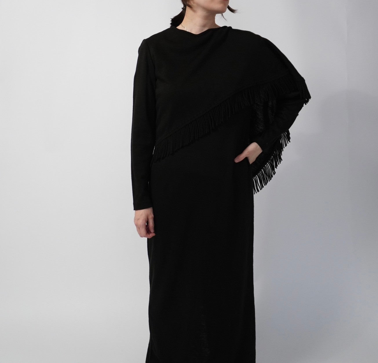 90s Fringe Design Dress