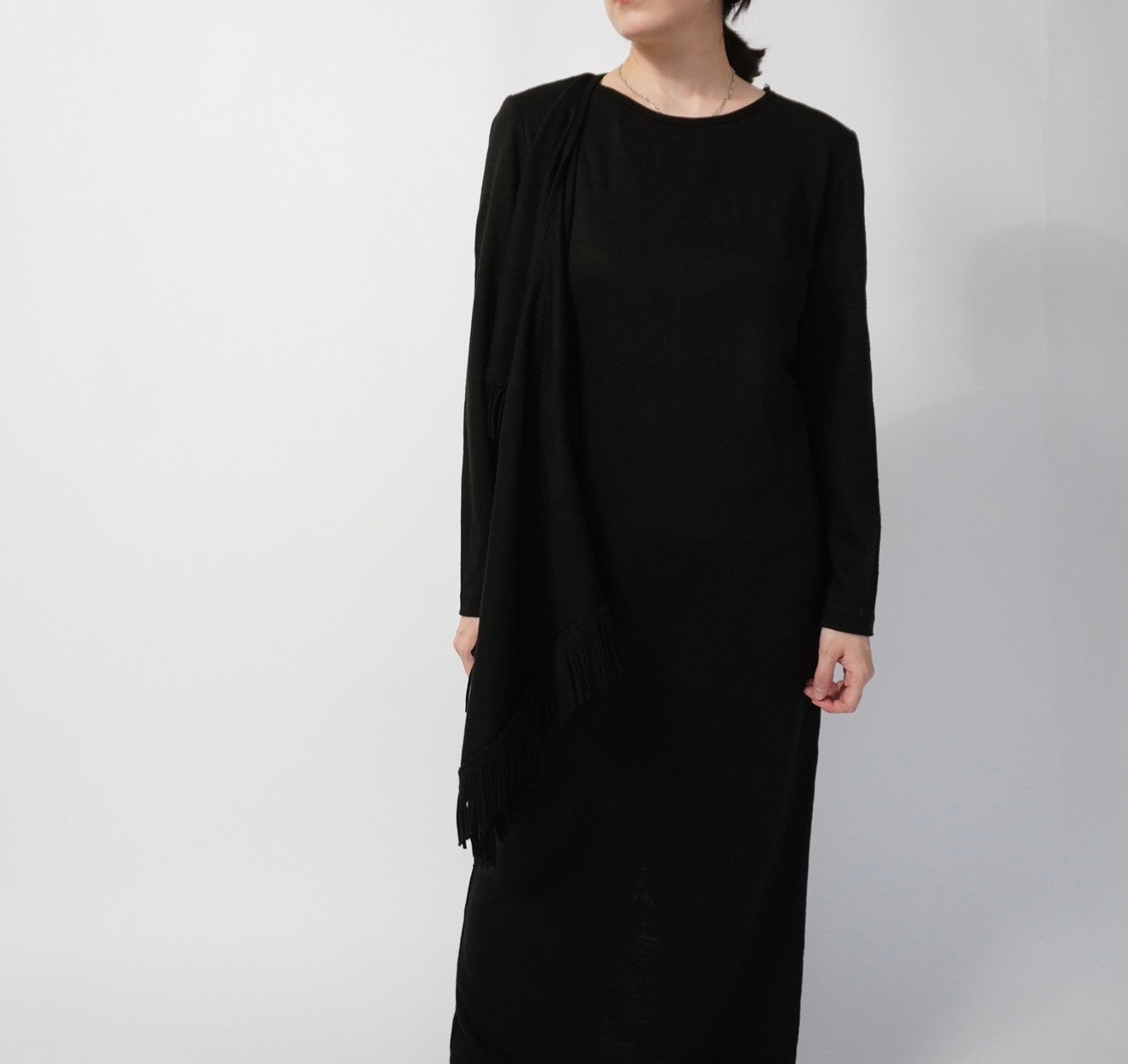 90s Fringe Design Dress